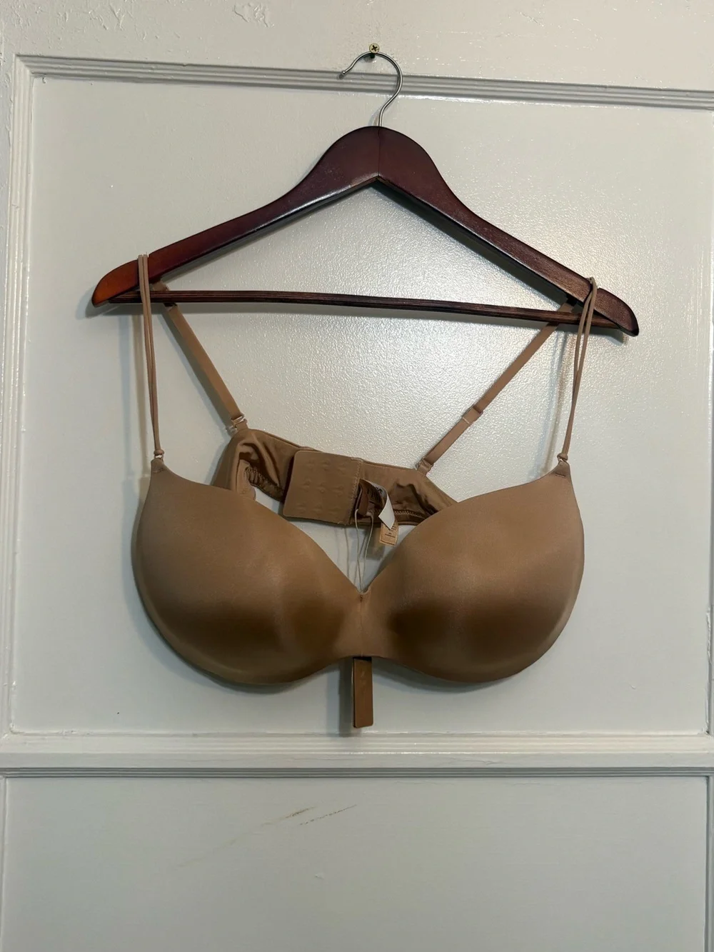 NWT SKIMS WIRELESS FORM LIGHTLY LINED PLUGE MICRO STRAP BRA